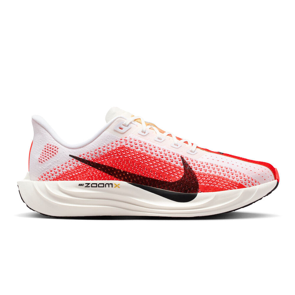 Nike Pegasus Plus Men's Running Shoes - White/Bright Crimson/Topaz Gold