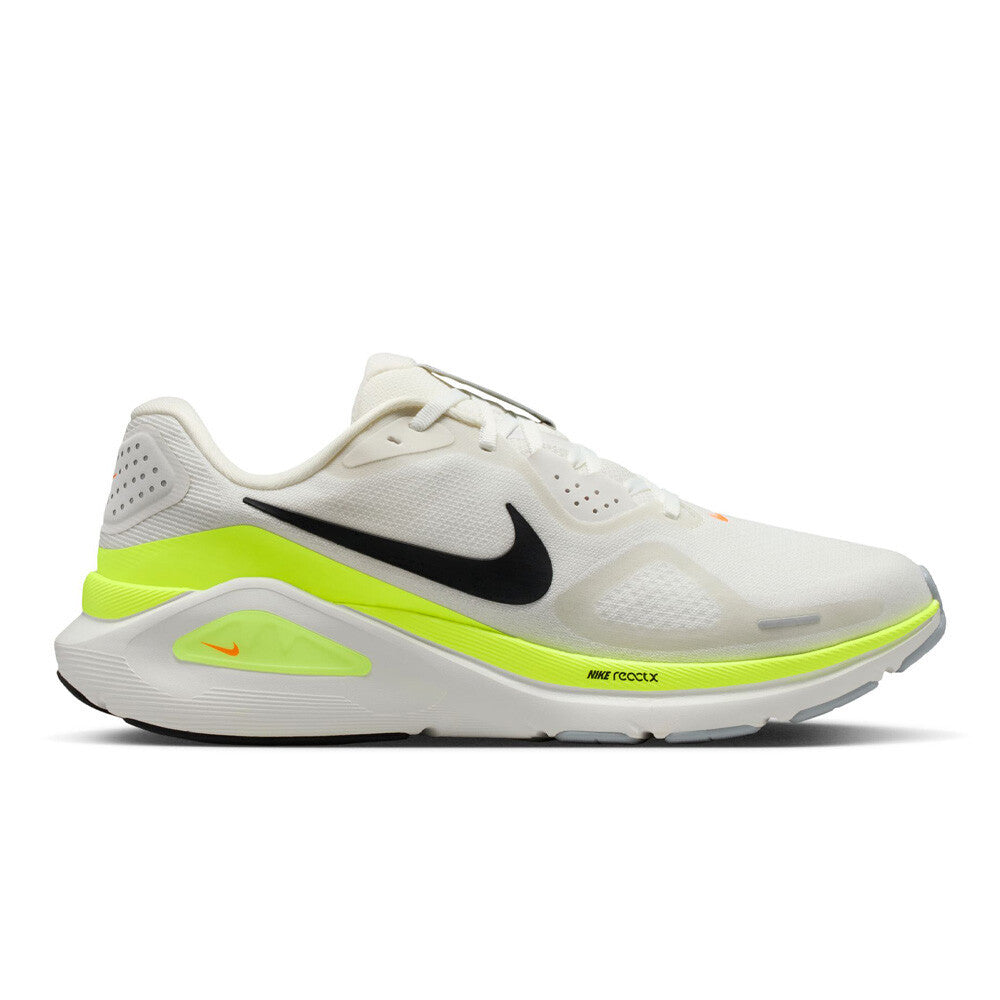 Nike Structure 26 Men's Running Shoes - Summit White/Volt/Total Orange