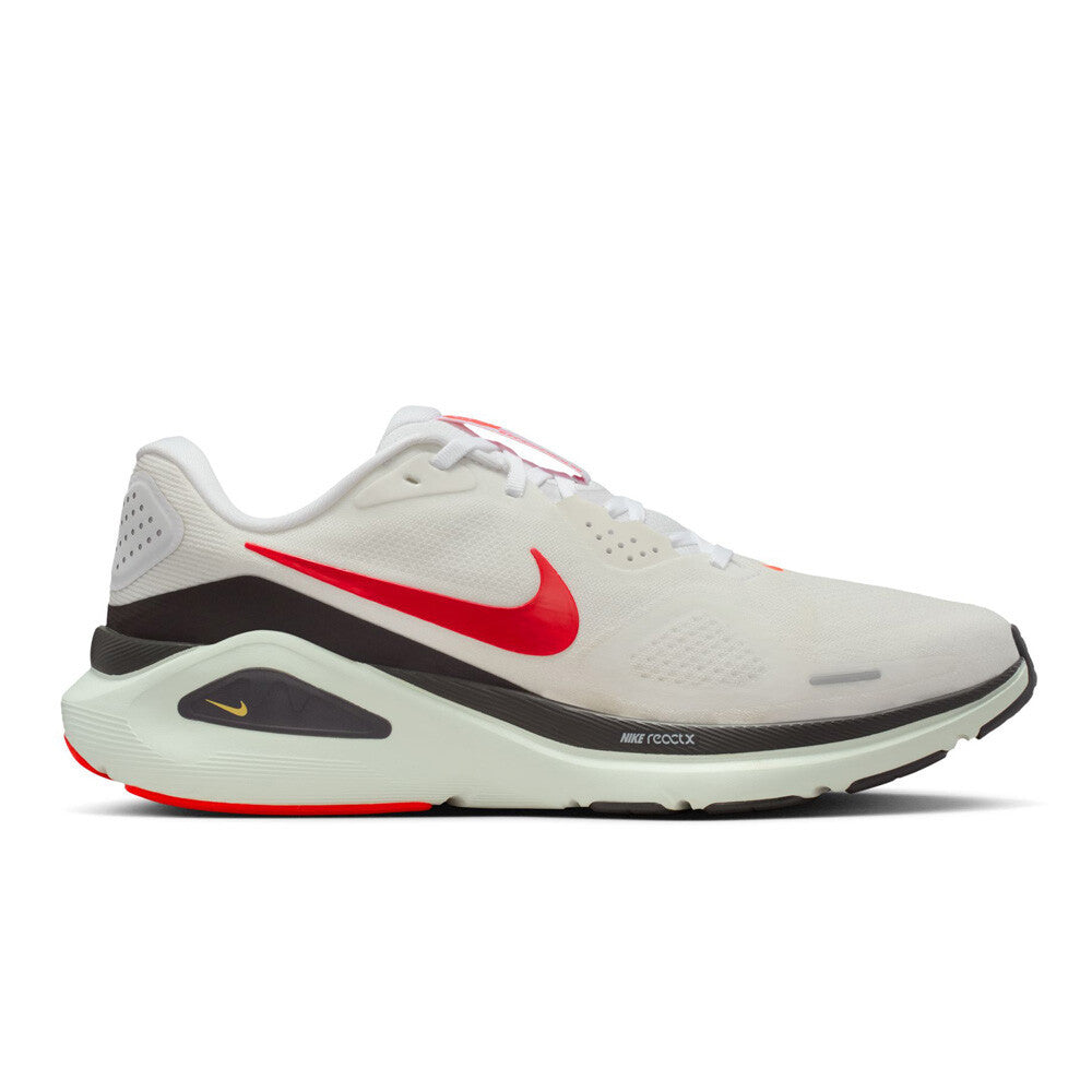 Nike Structure 26 Men's Running Shoes - White/Medium Ash/Spruce Aura