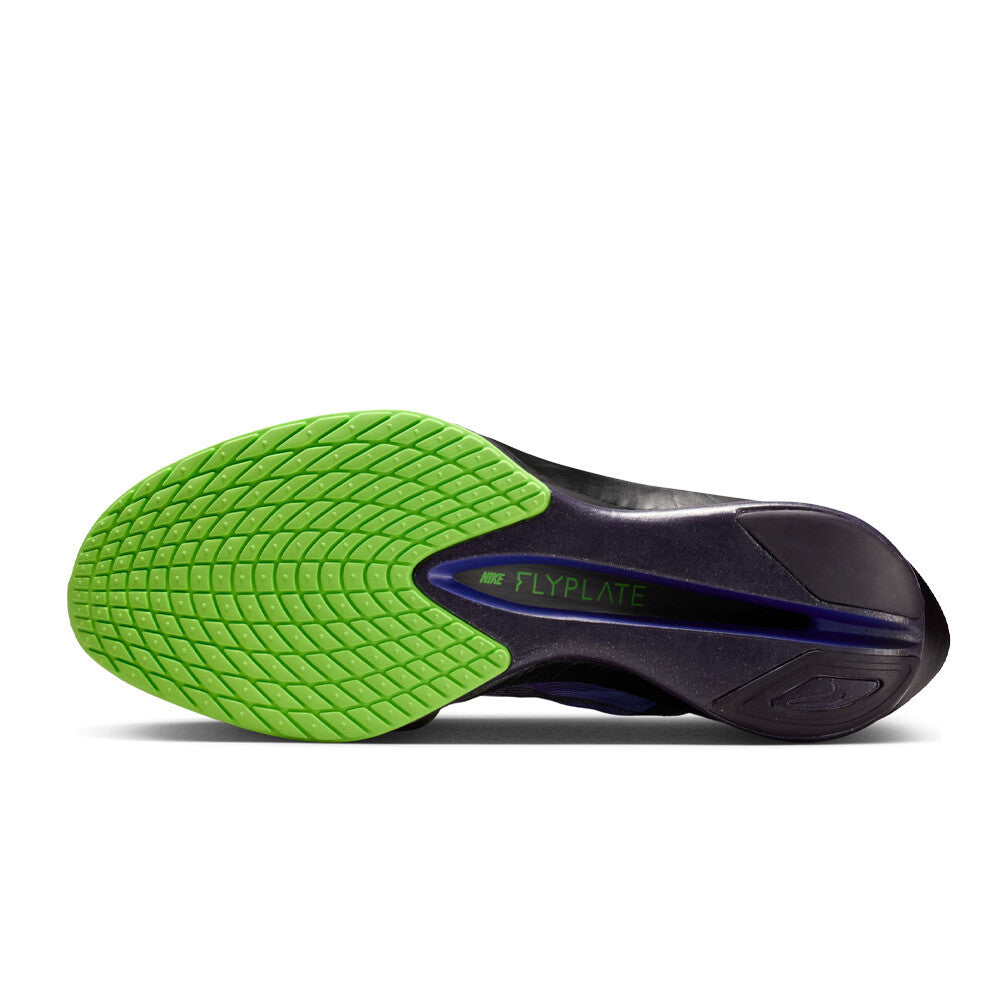 Nike ZoomX Vaporfly Next% 4 Men's Running Shoes - Dark Obsidian/Black/Purple Dynasty