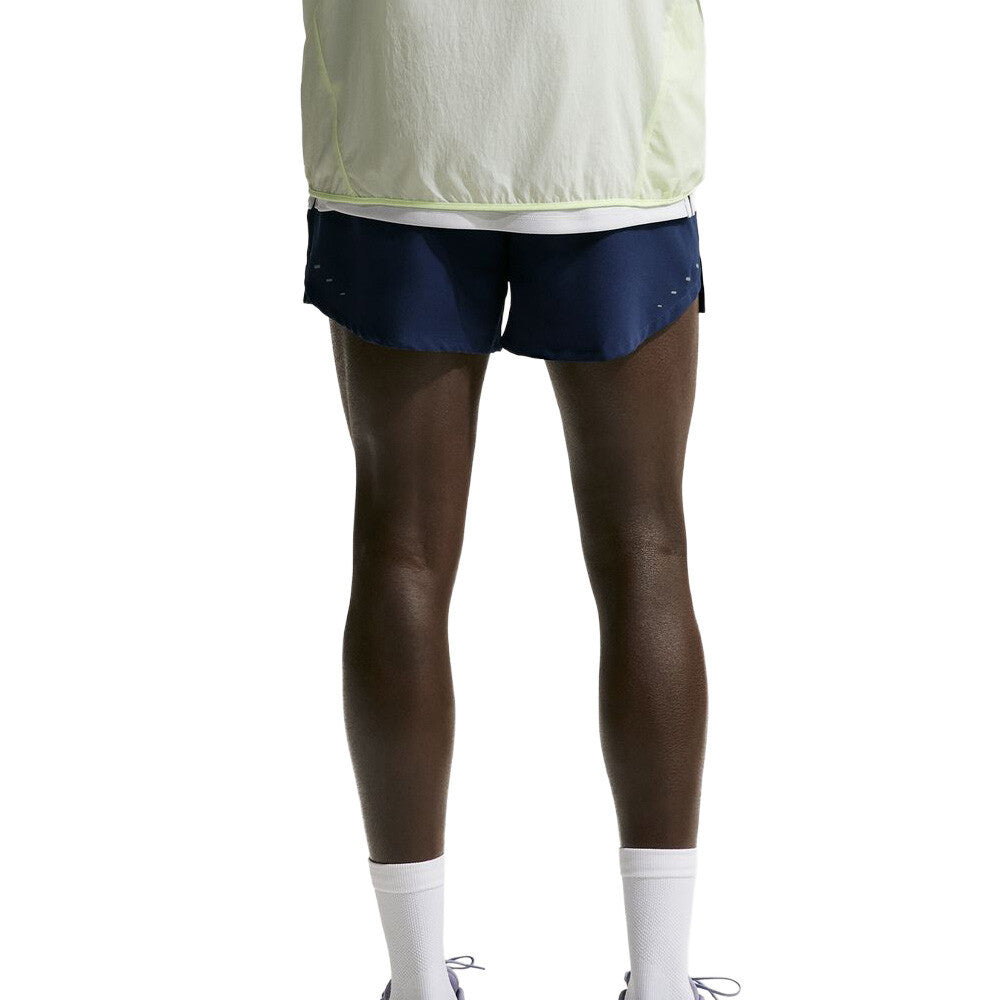 Nike Dri-FIT Stride 5 Inch Brief-Lined Men's Shorts - Midnight Navy