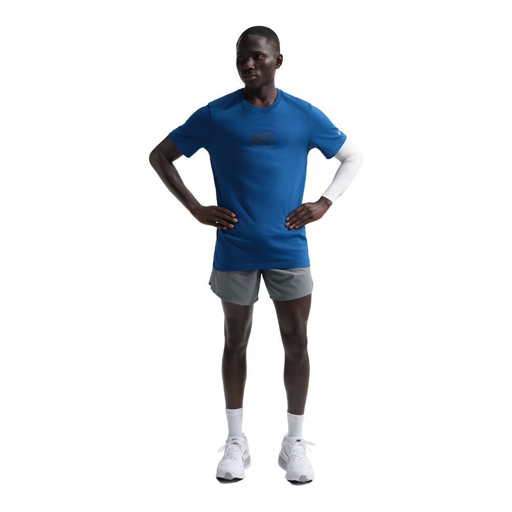 Nike Dri-FIT Stride 7" Brief-Lined Men's Running Shorts - Smoke Grey/Reflective Silver