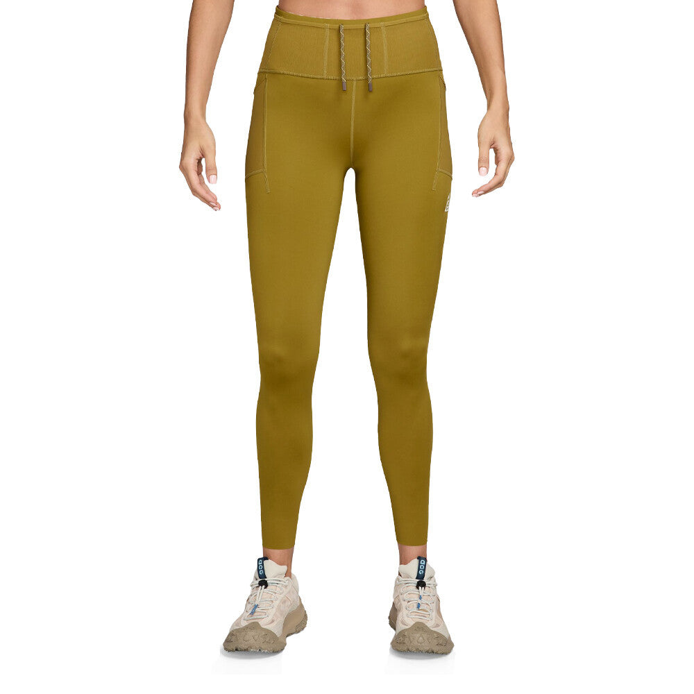 Nike ACG Trail Dri-FIT 7/8 Women's Tights - Peat Moss/Ironstone/Summit White