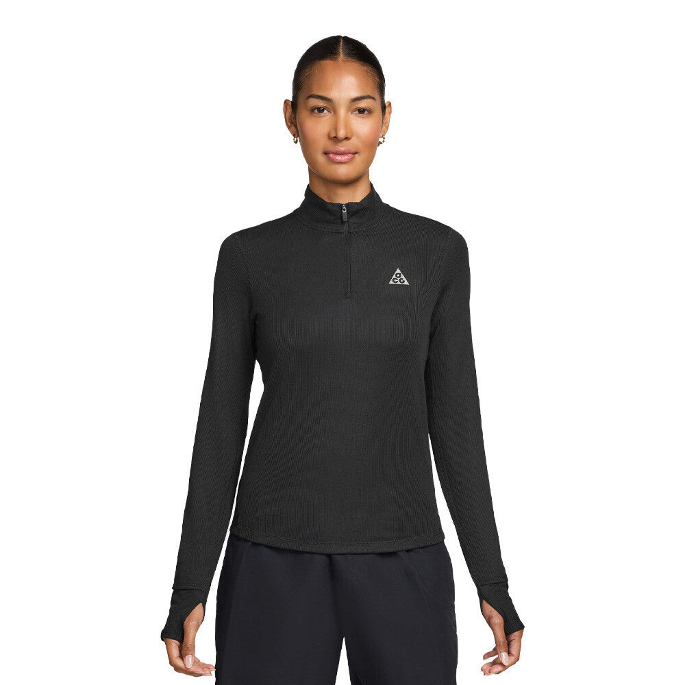 Nike ACG Trail Dri-FIT Half-Zip Women's Half Zip Top - Black/Summit White