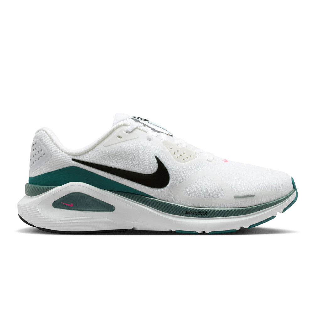 Nike Structure 26 Men's Running Shoes - White/Black/Mineral Slate