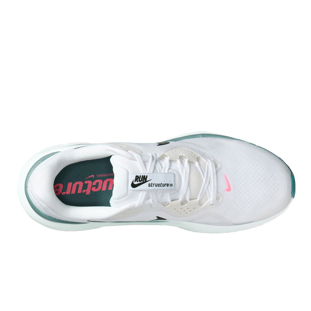 Nike Structure 26 Men's Running Shoes - White/Black/Mineral Slate