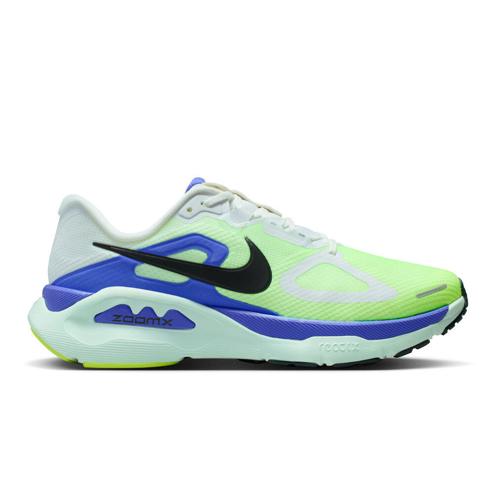 Nike Structure Plus Men's Running Shoes - White/Black Spruce/Volt Ice