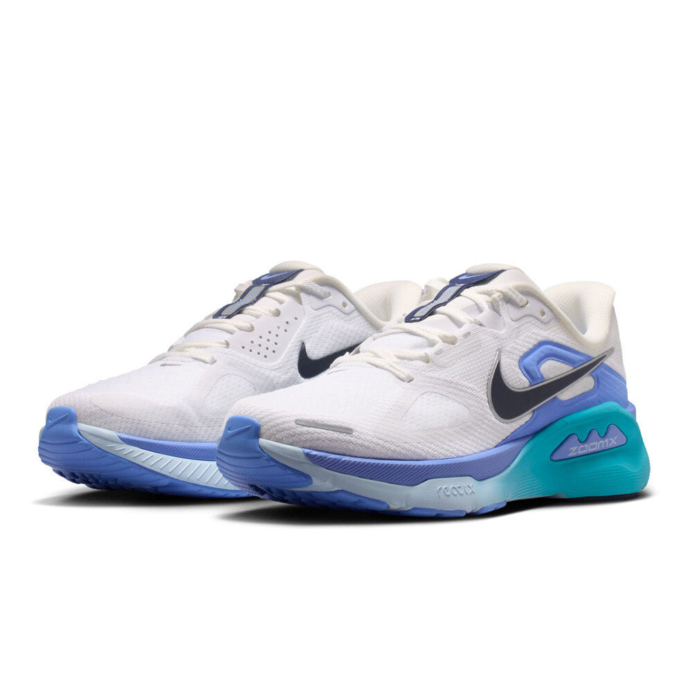 Nike Structure Plus Women's Running Shoes - White/Midnight Navy/Royal Pulse