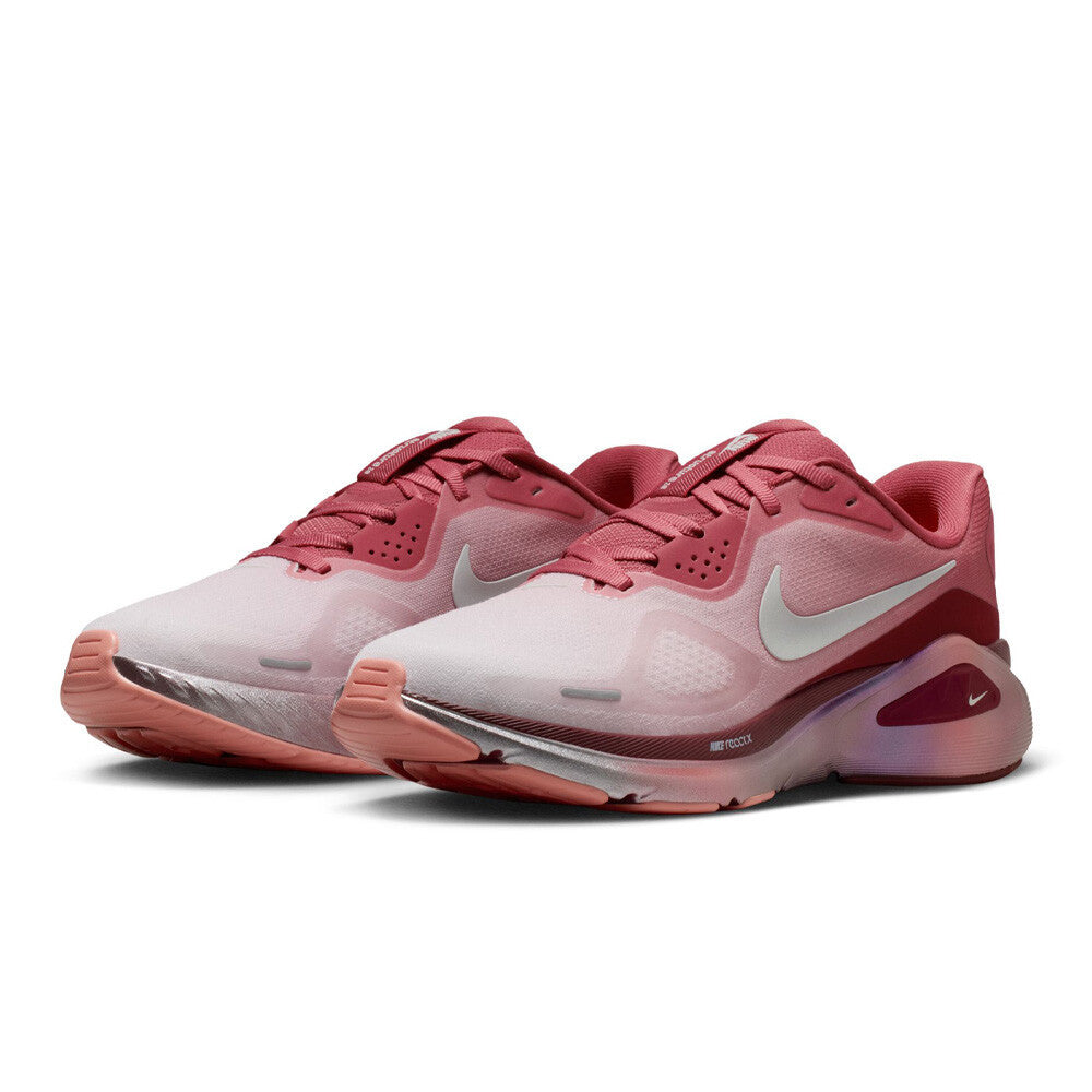 Nike Structure 26 SE Women's Running Shoes - Light Redwood/Barely Green/Team Red