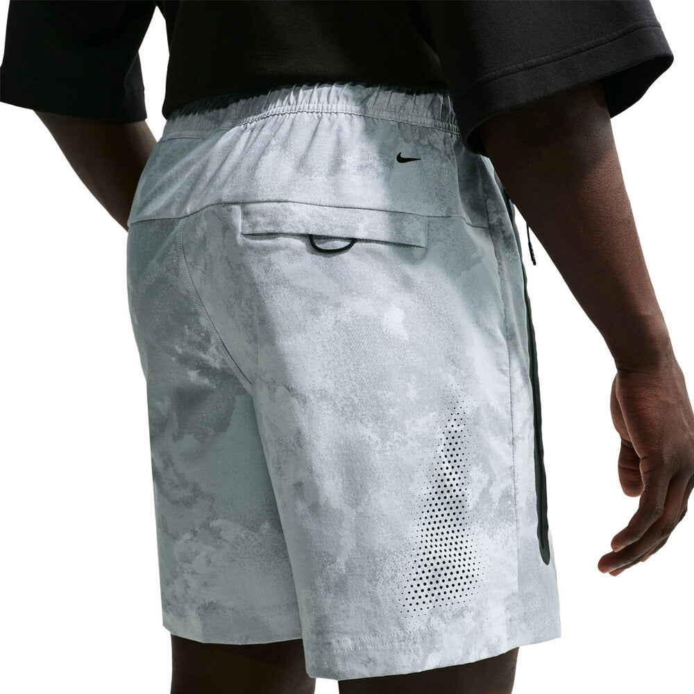 Nike Dri-FIT Tech Woven Men's Walking Shorts - Pure Platinum/Black