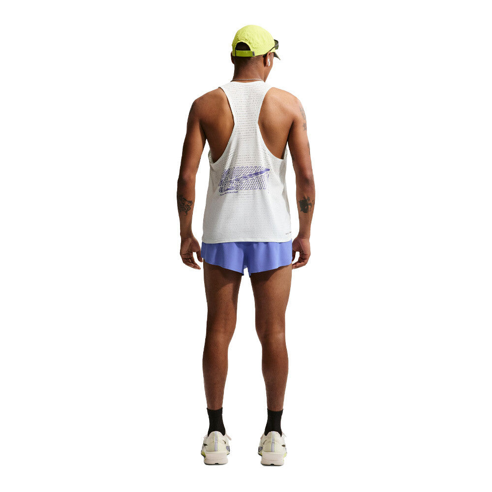 Nike Dri-FIT ADV AeroSwift 2 Inch Brief Lined Men's Running Shorts - Sapphire/Black