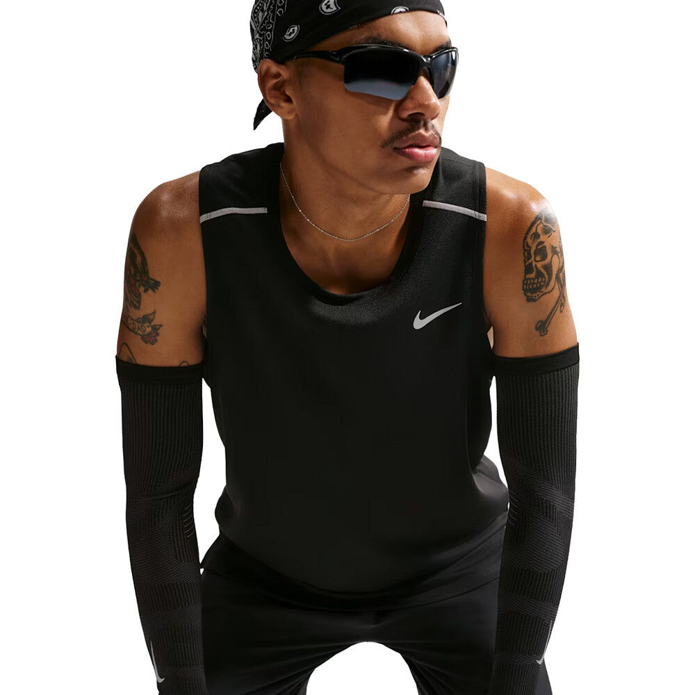 Nike Dri-FIT Miler Men's Running Vest - Black