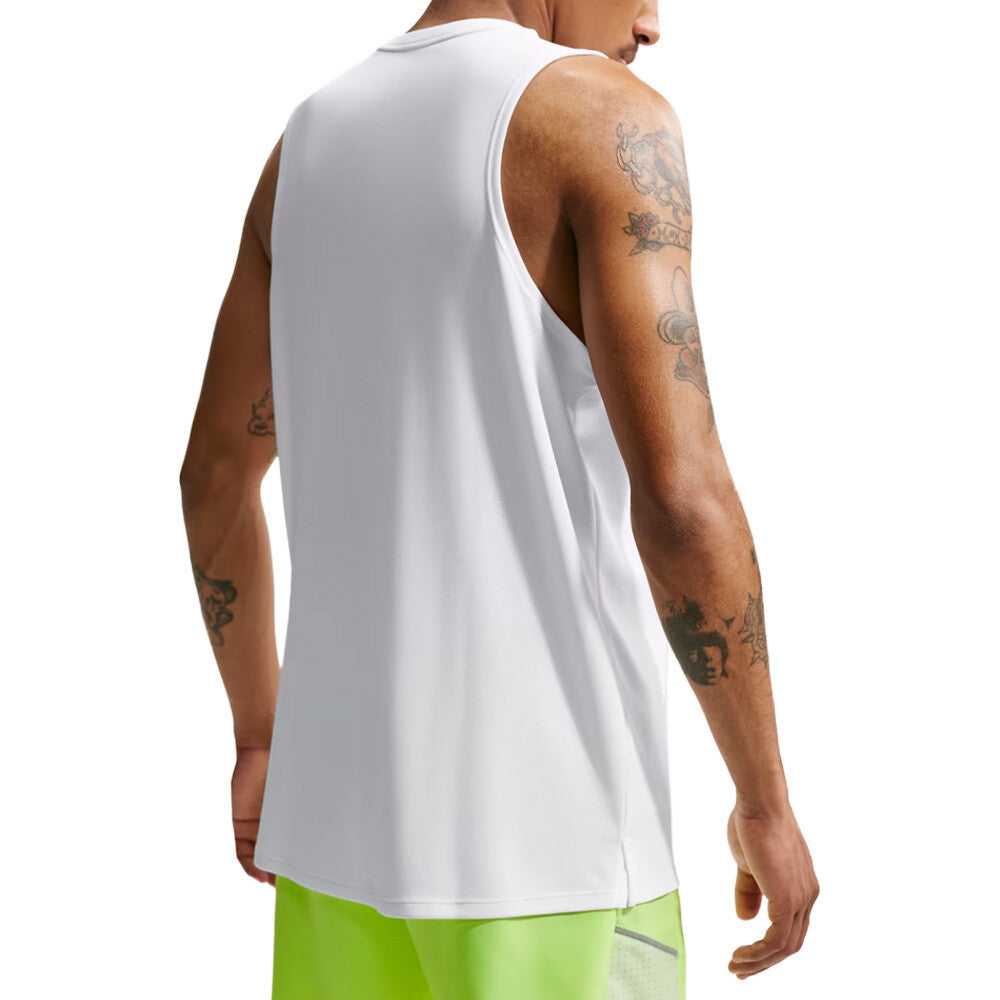 Nike Dri-FIT Miler Men's Running Vest - White