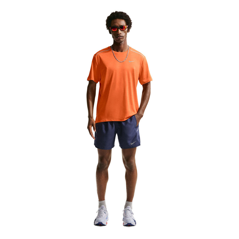Nike Dri-FIT Miler 5 Inch 2-in-1 Men's Running Shorts - Midnight Navy