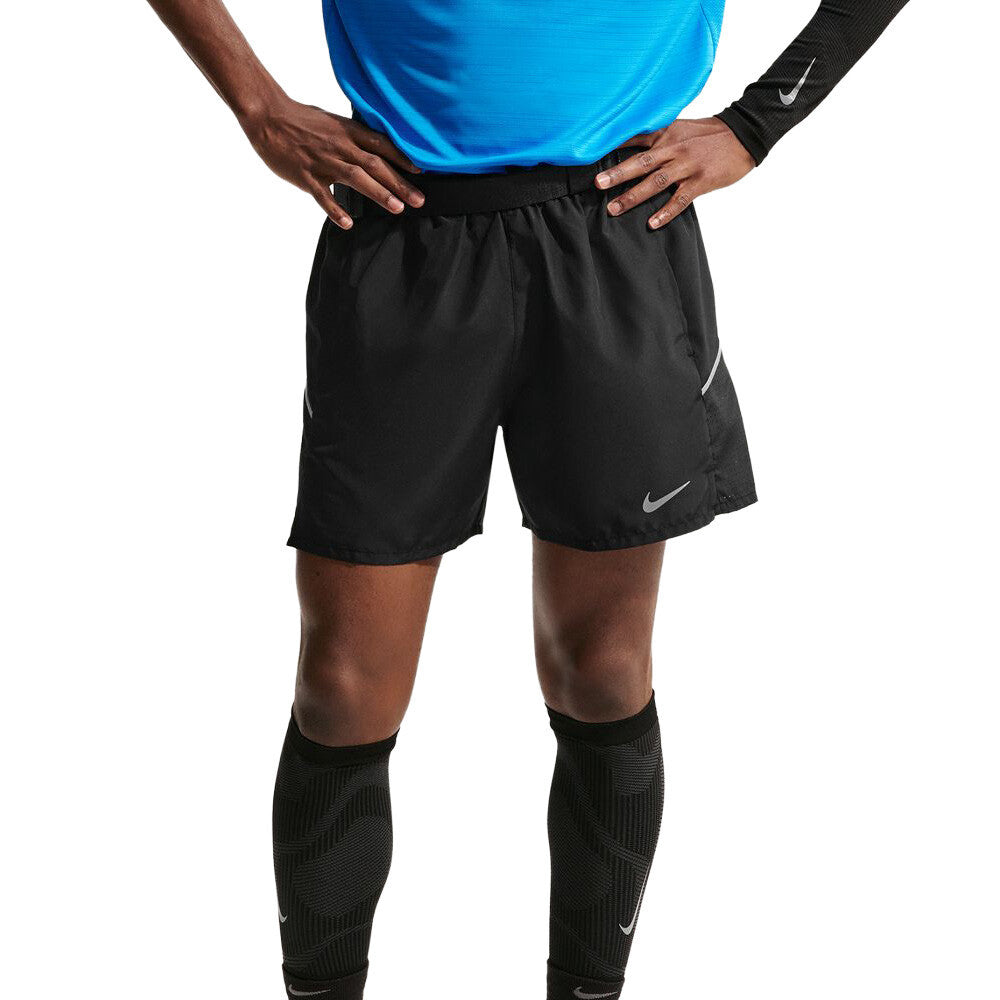 Nike Miler Dri-FIT 5 Inch Brief-Lined Men's Running Shorts - Black