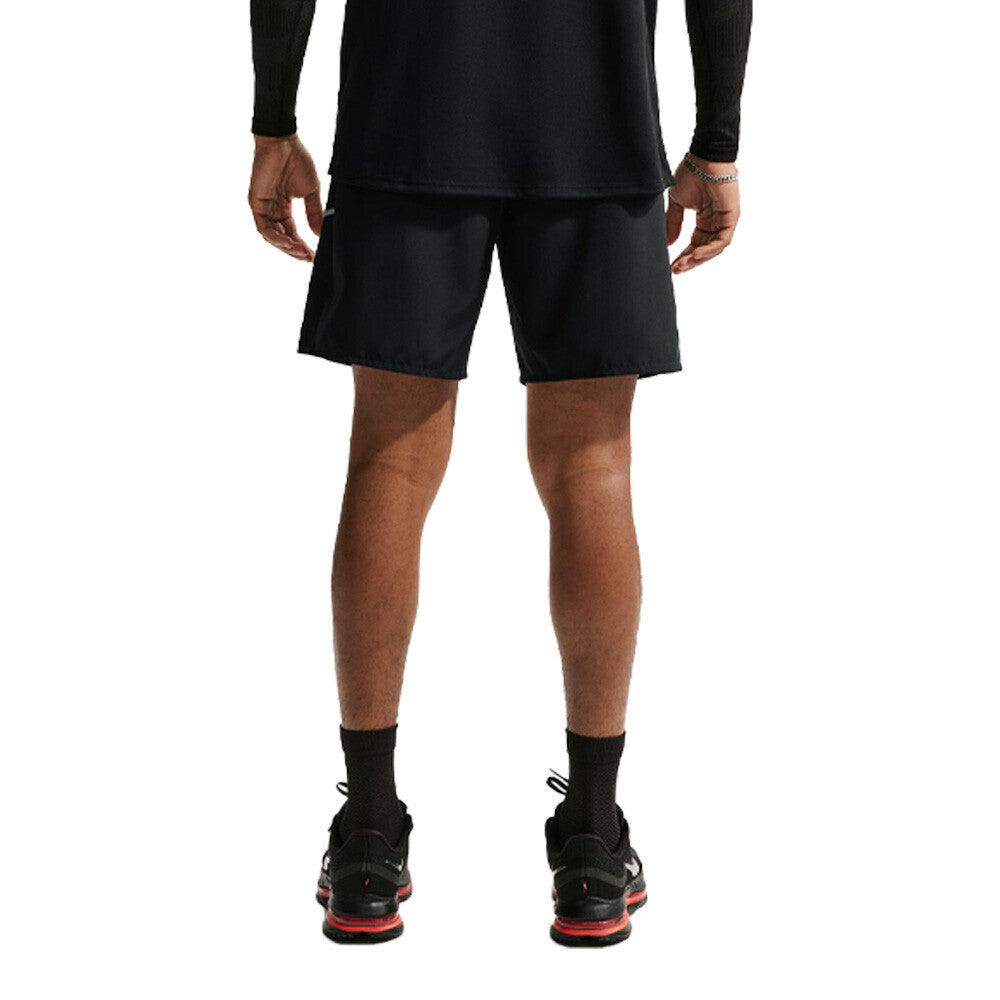 Nike Dri-FIT Miler 7 Inch Brief-Lined Men's Running Shorts - Black/Reflective Silver