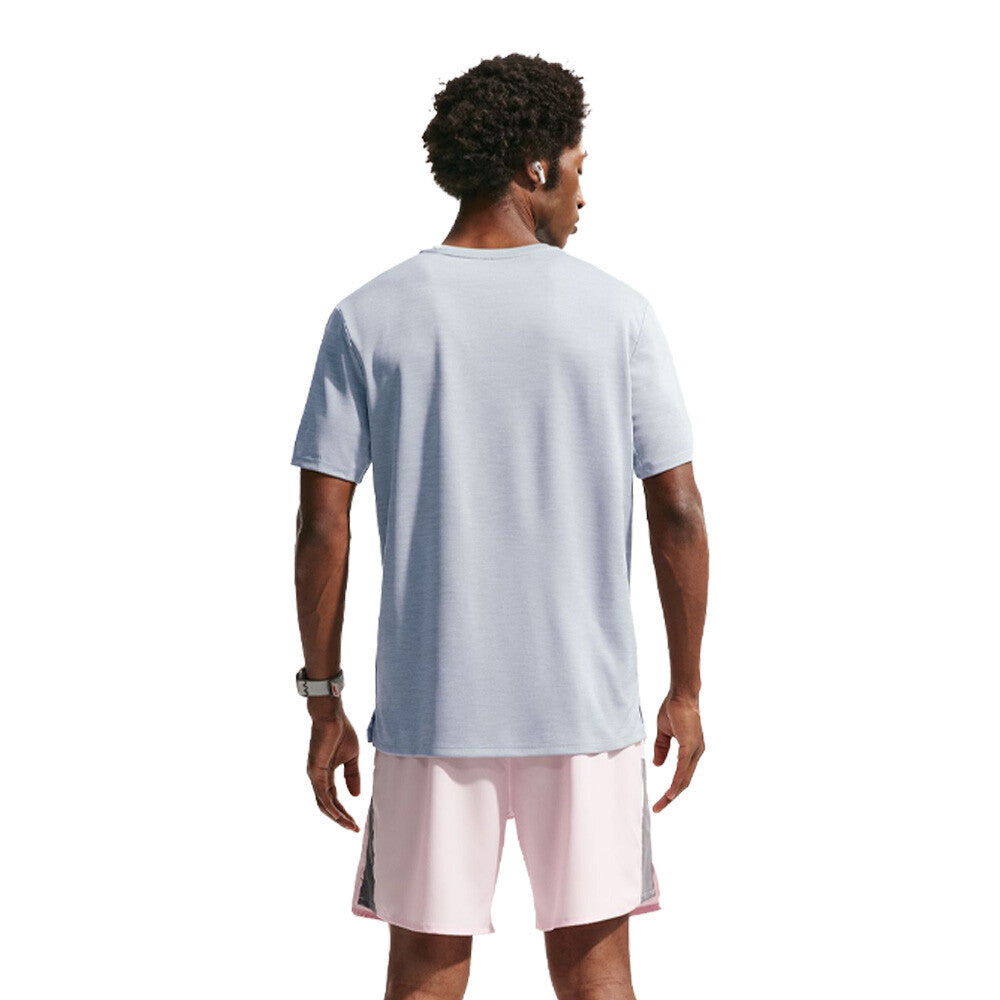 Nike Dri-FIT Miler Men's Running T-Shirt - Grey Fog/Particle Grey/Reflective Silver