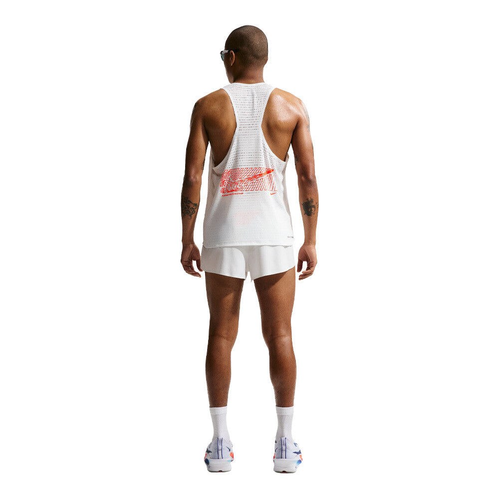Nike Dri-FIT ADV AeroSwift 2 Inch Brief Lined Men's Running Shorts - Summit White