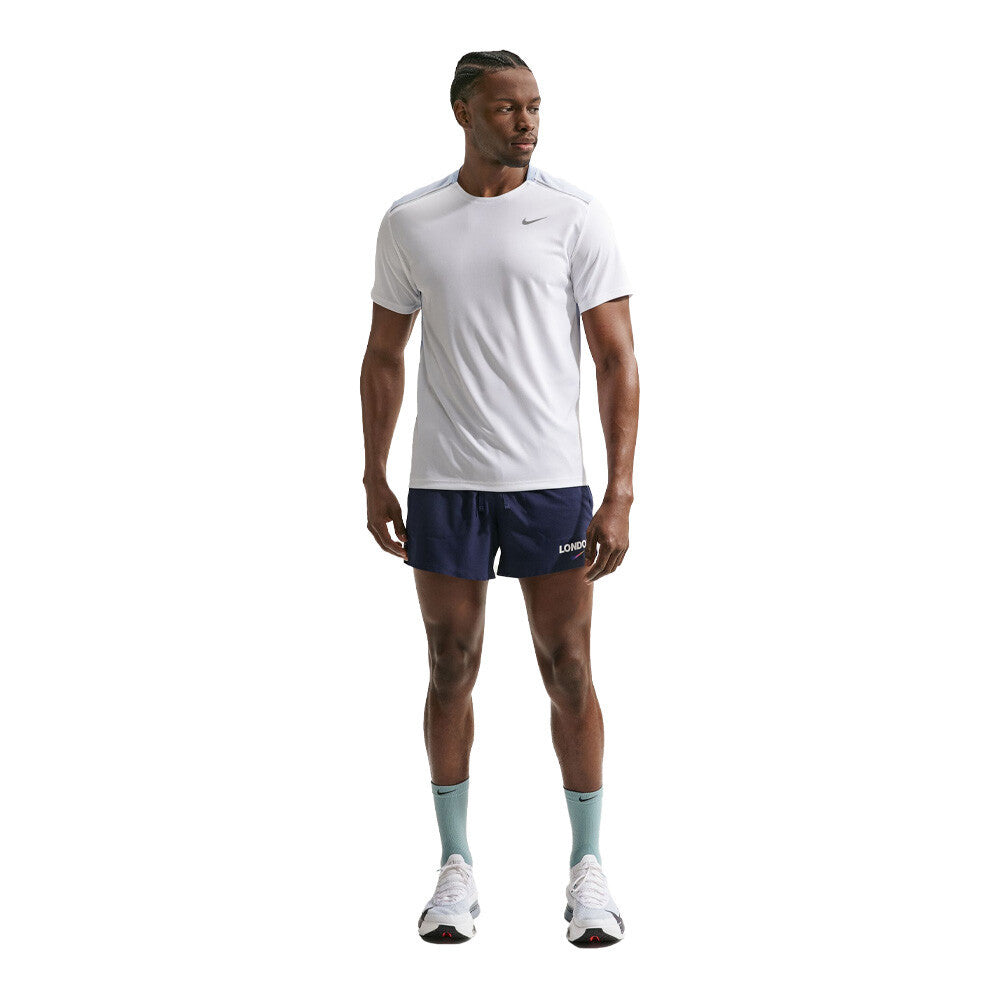 Nike Dri-FIT Stride 5 Inch Brief-Lined Men's Shorts - Midnight Navy (2)
