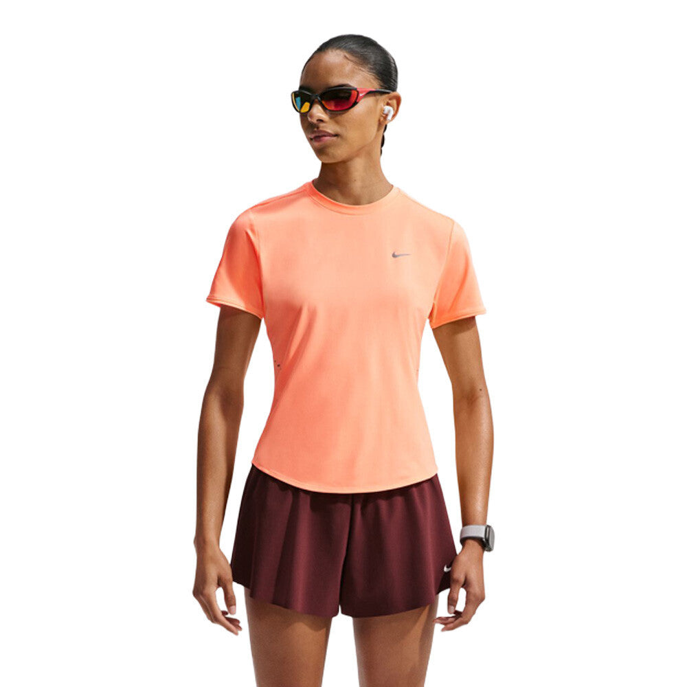 Nike Dri-FIT Swift Women's Running T-Shirt - Orange Pulse