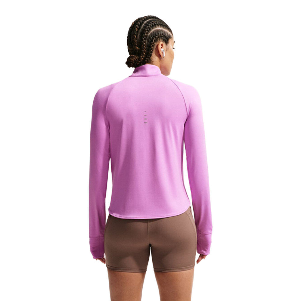 Nike Dri-FIT Swift UV Quarter Zip Women's Half Zip Top - Light Magenta