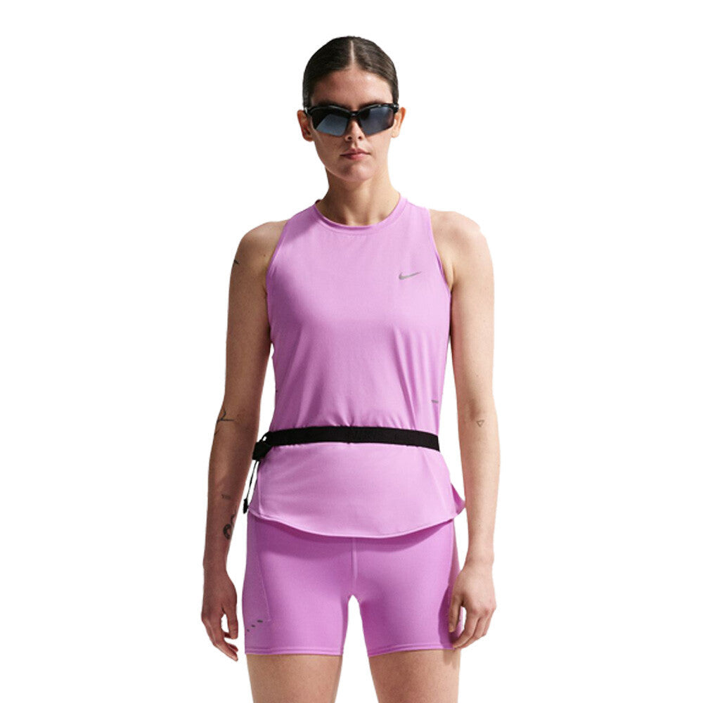 Nike Dri-FIT Swift Women's Running T-Shirt - Light Magenta/Reflective Silver