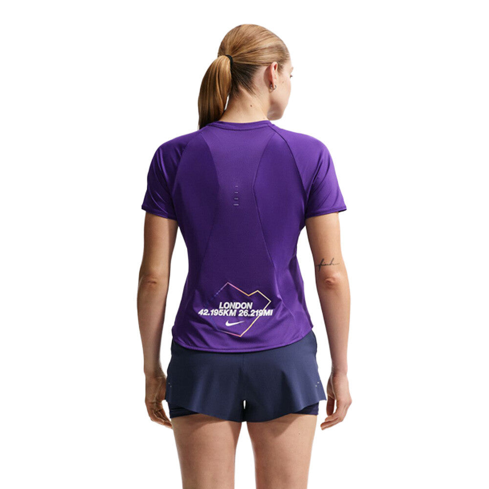 Nike Dri-FIT Swift Women's Running T-Shirt - Court Purple