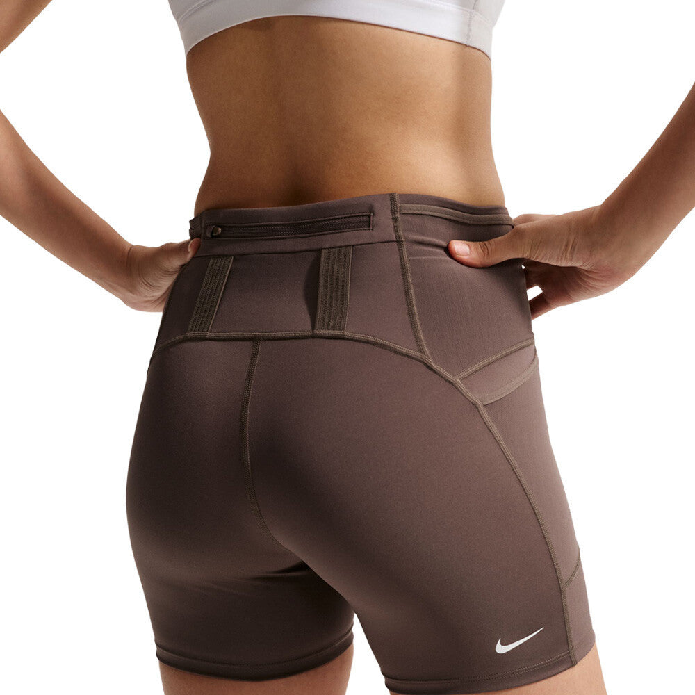 Nike ACG Trail Dri-FIT 4 Inch Women's Running Shorts - Ironstone/Cave Stone/Volt Ice