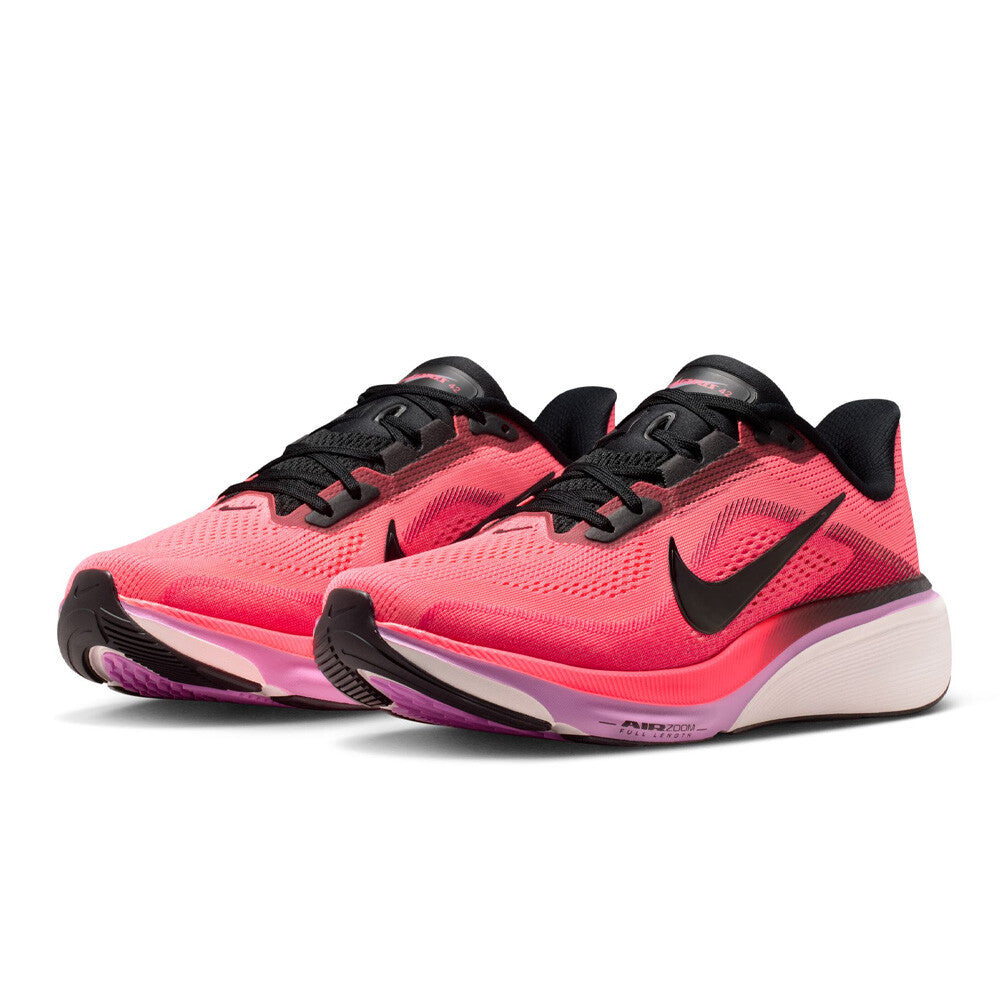 Nike Air Zoom Pegasus 42 Women's Running Shoes - Lava Glow/Black/Flash Crimson
