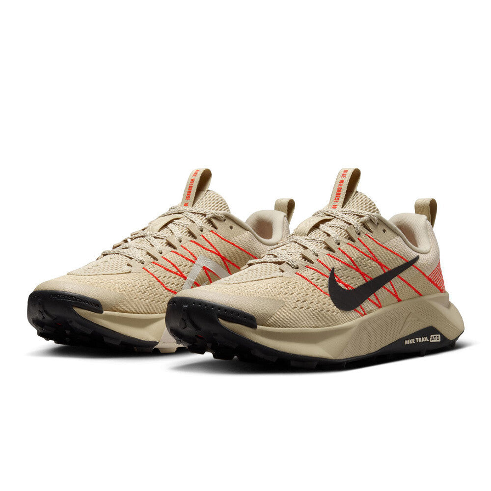 Nike Wildhorse 10 Men's Trail Running Shoes - Linen/Light Crimson/Pure Platinum