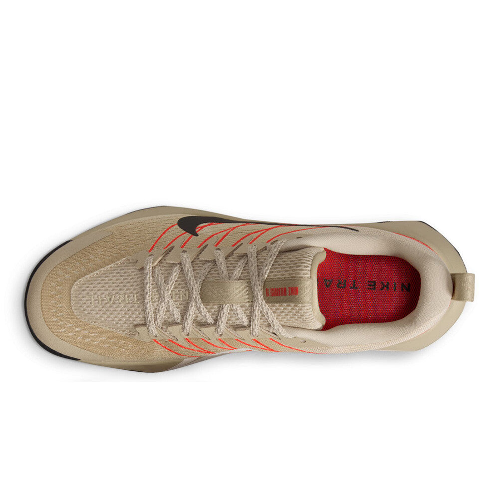 Nike Wildhorse 10 Men's Trail Running Shoes - Linen/Light Crimson/Pure Platinum