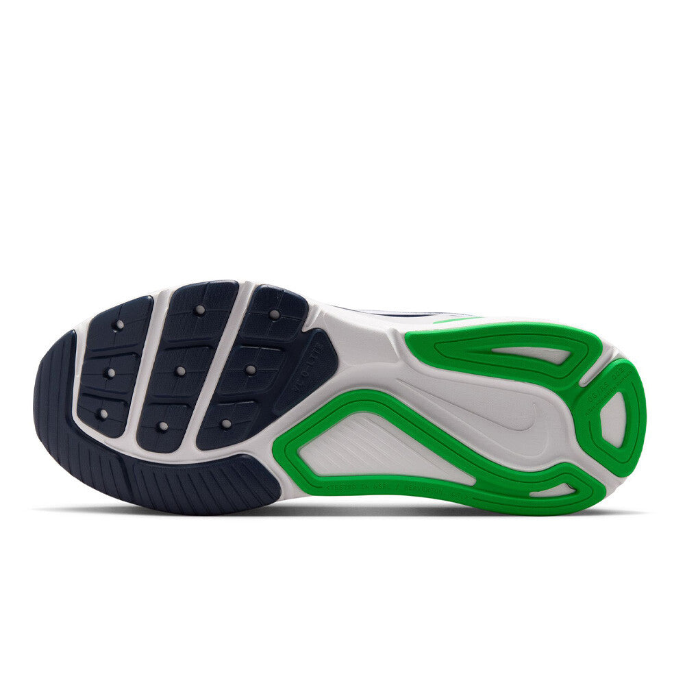Nike Structure 26 Men's Running Shoes - White/Midnight Navy/Green Spark