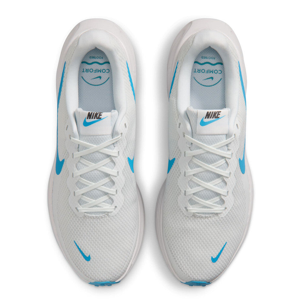 Nike Revolution 8 Men's Running Shoes - Off White/Light Current Blue/Vast Grey