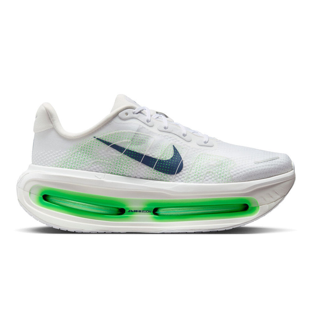 Nike Vomero Premium Men's Running Shoes - White/Midnight Navy/Green Spark