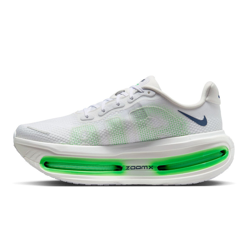 Nike Vomero Premium Men's Running Shoes - White/Midnight Navy/Green Spark