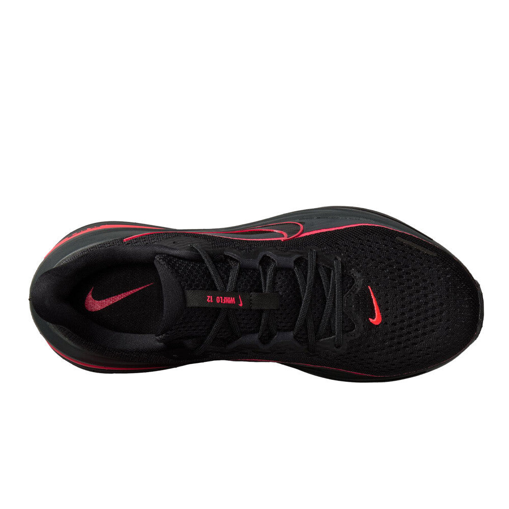 Nike Air Winflo 12 Men's Running Shoes - Black/Red Orbit
