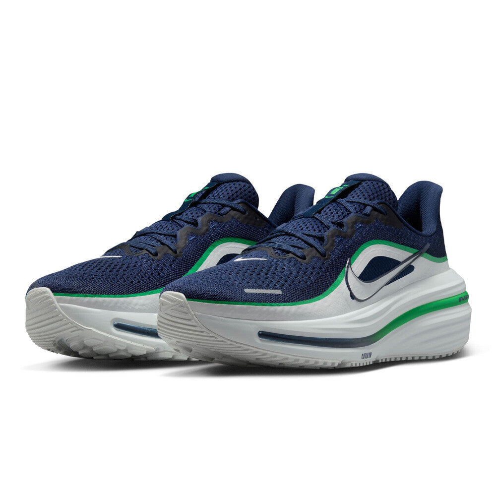 Nike Air Winflo 12 Men's Running Shoes - Midnight Navy/Green Spark/Summit White