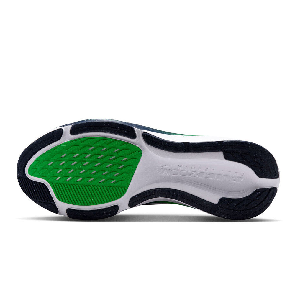 Nike Air Zoom Pegasus 42 Men's Running Shoes - White/Midnight Navy/Green Spark