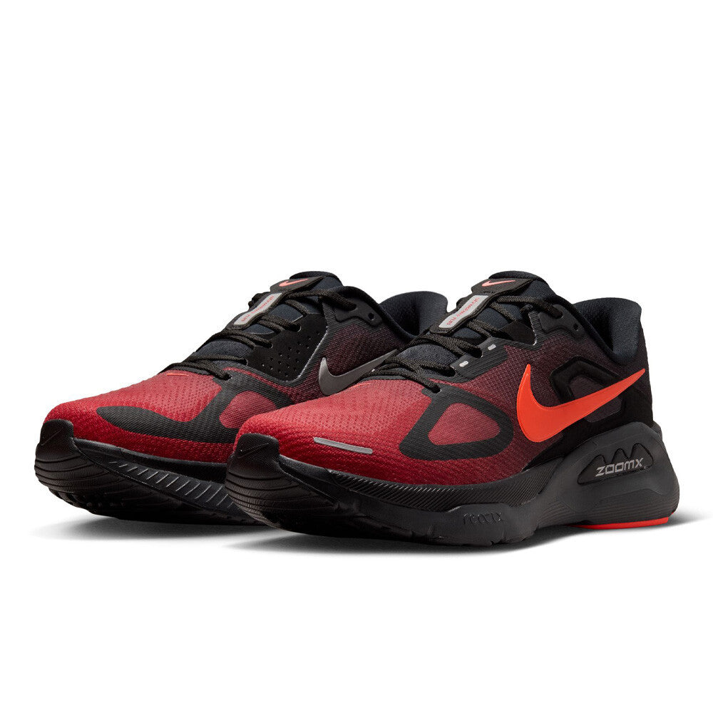 Nike Structure Plus Men's Running Shoes - Black/Bright Crimson/University Red