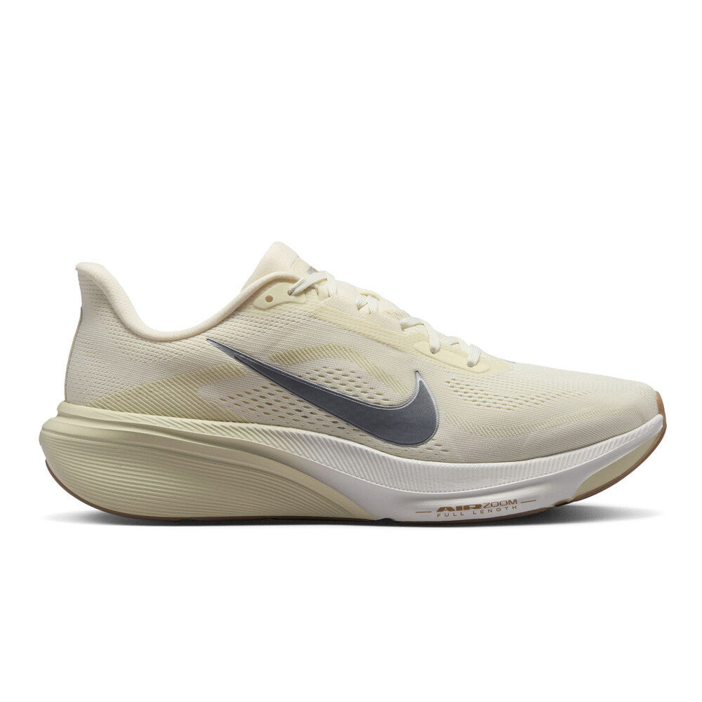 Nike Air Zoom Pegasus 42 Men's Running Shoes - Cocomut Milk/Metallic Silver/Light Khaki