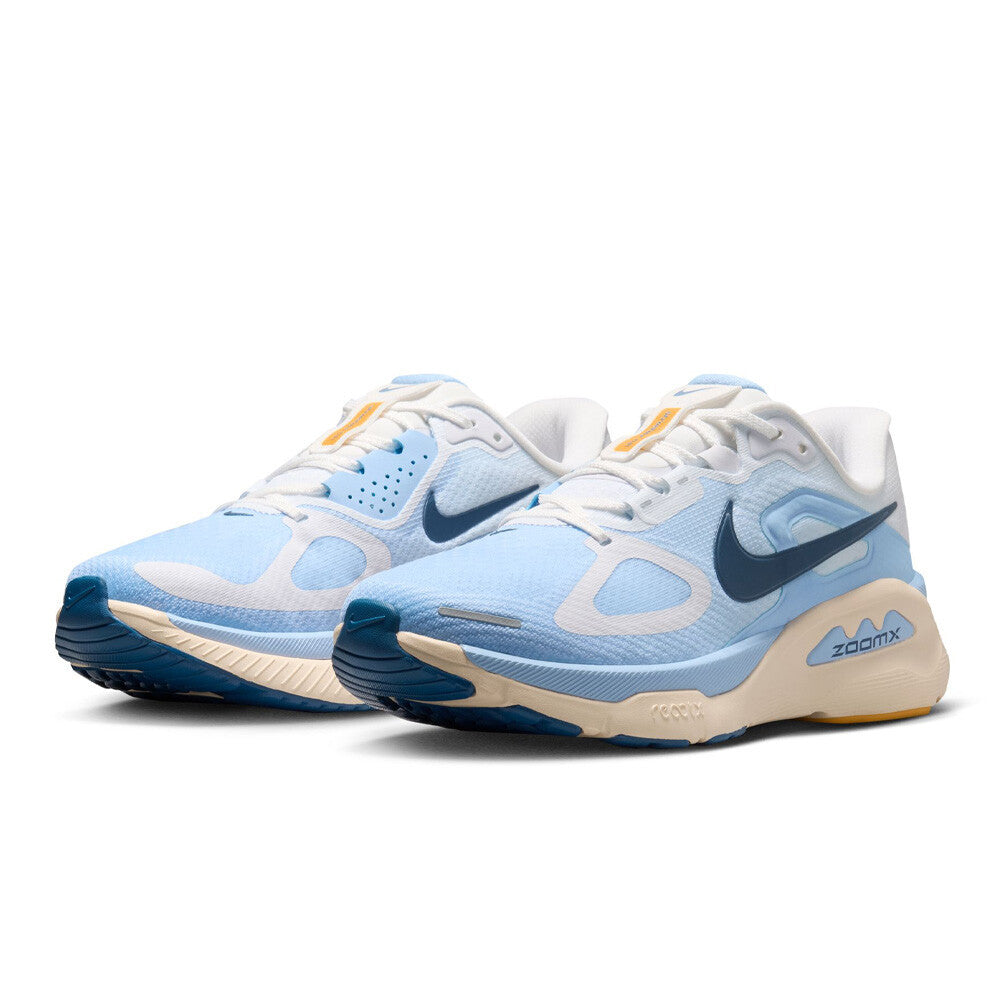 Nike Structure Plus Women's Running Shoes - White/Mystic Navy/Aluminium