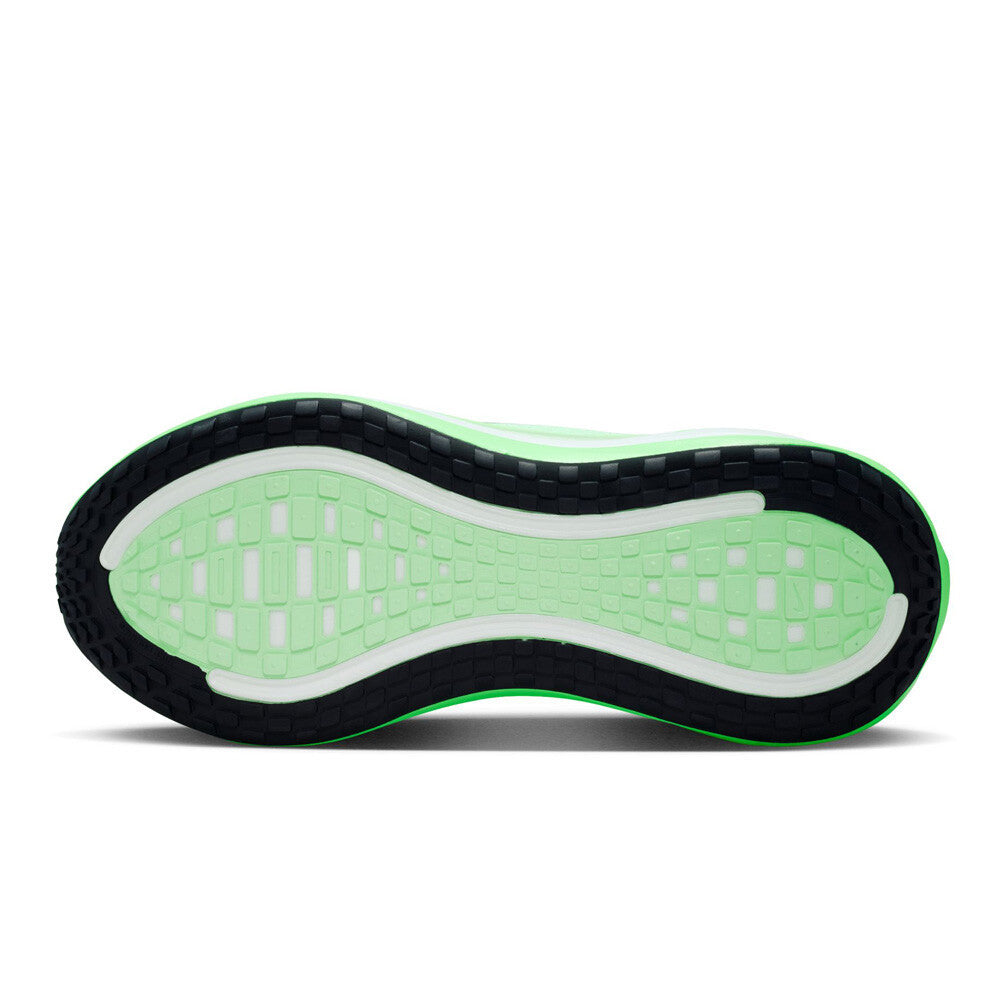 Nike Vomero Plus Women's Running Shoes - White/Metallic Silver/Illusion Green