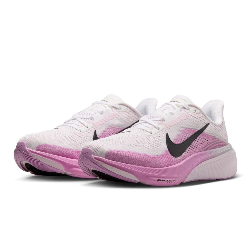 Nike Air Zoom Pegasus 42 Women's Running Shoes - White/Black/Light Magenta