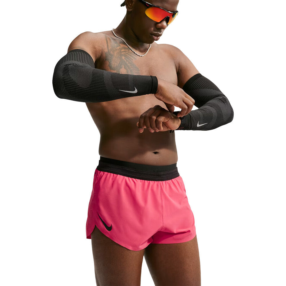 Nike Dri-FIT ADV AeroSwift 2 Inch Brief Lined Men's Running Shorts - Fusion Red/Black