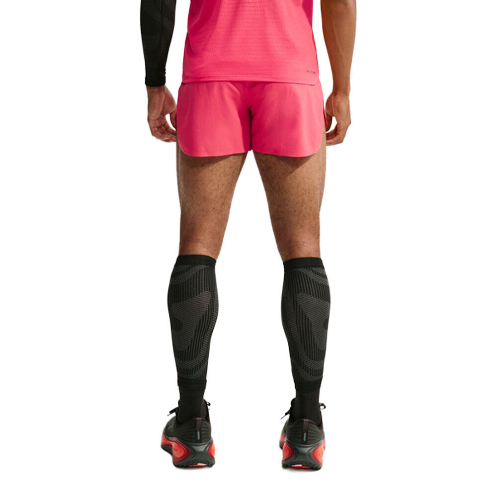 Nike AeroSwift Dri-FIT ADV 4 Inch Brief-Lined Men's Running Shorts - Fusion Red/Black
