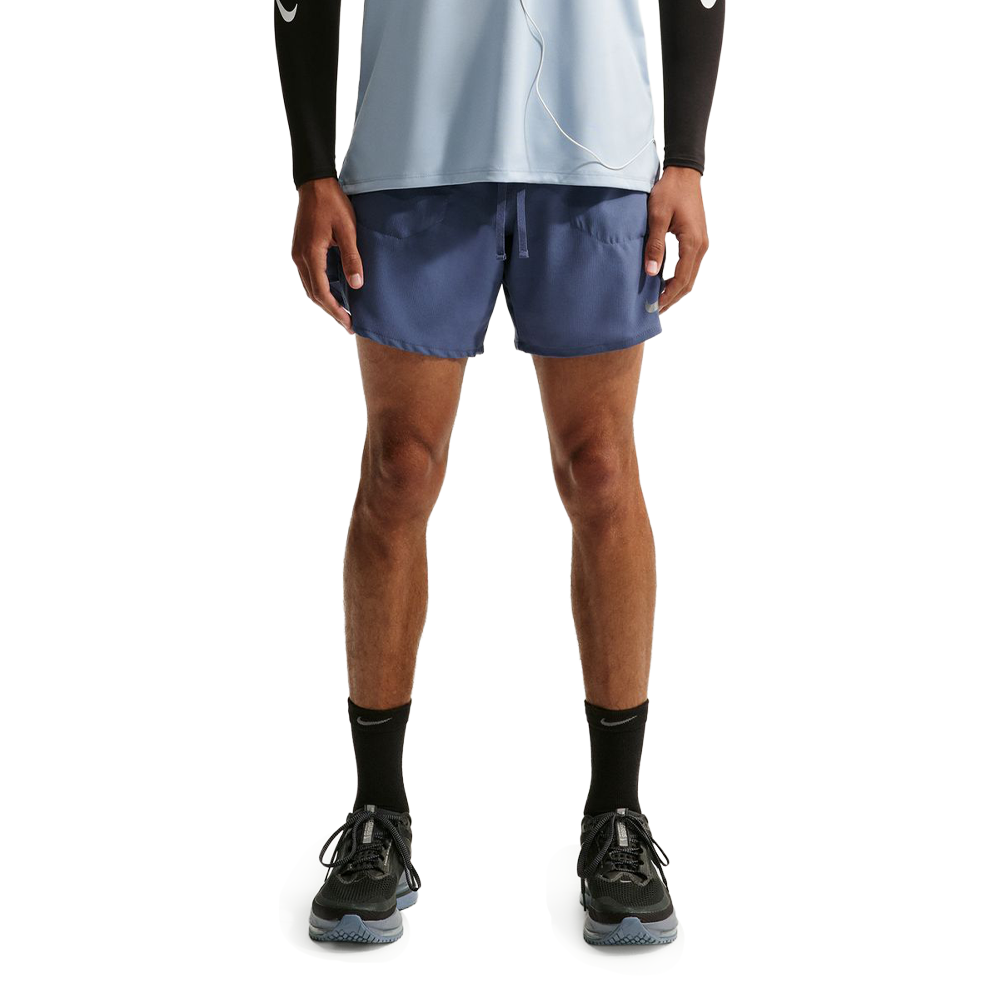 Nike Dri-FIT Stride 7 Inch Men's 2in1 Shorts - Diffused Blue/Reflective Silver