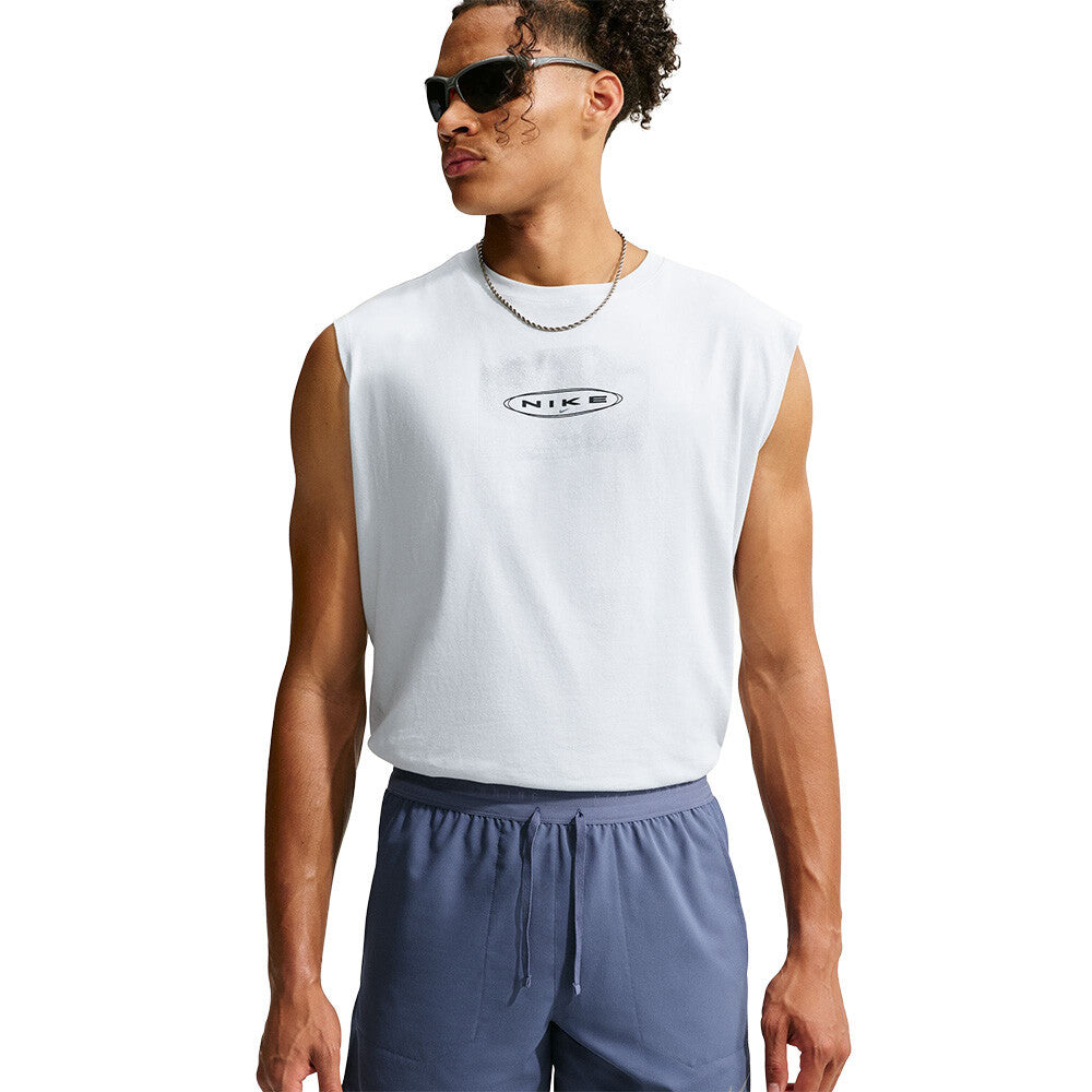 Nike Dri-FIT Stride 5 Inch Brief-Lined Men's Shorts - Diffused Blue/Reflective Silver