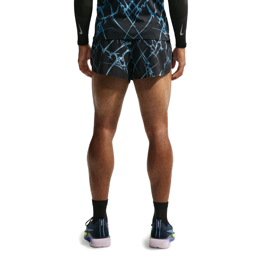 Nike Dri-FIT ADV AeroSwift 2 Inch Brief Lined Men's Running Shorts - Black/White