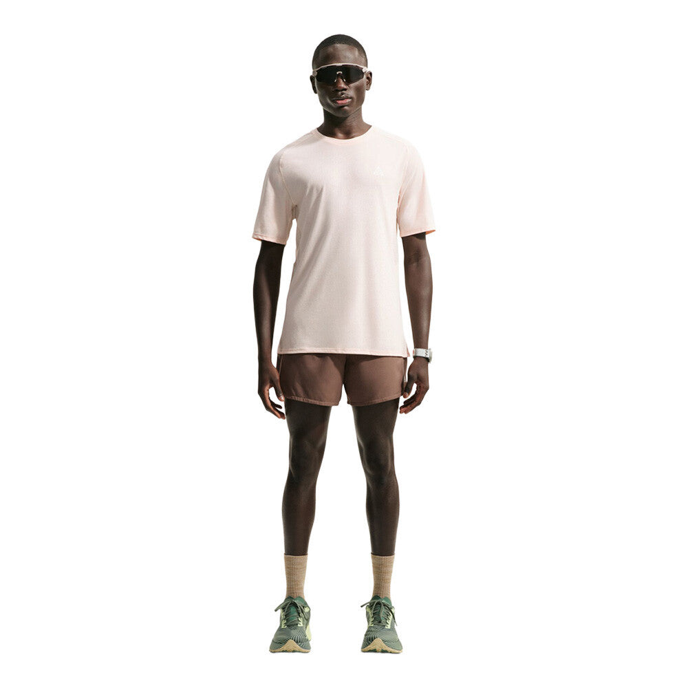 Nike ACG Dri-FIT ADV Solar Chase Men's Trail Running T-Shirt - Light Orewood Brown/Summit White