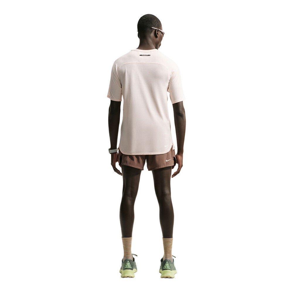 Nike ACG Dri-FIT ADV Solar Chase Men's Trail Running T-Shirt - Light Orewood Brown/Summit White